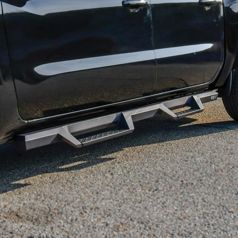 Westin Nissan Frontier Crew Cab Pickup HDX Drop Nerf Step Bars - Textured Black