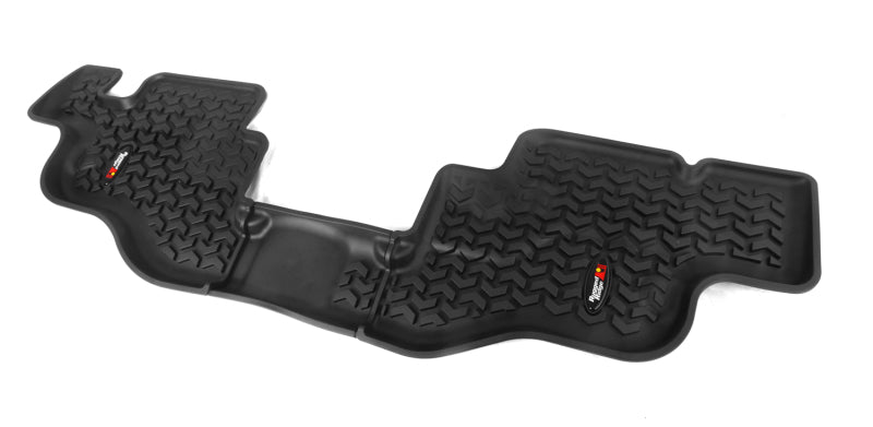 Rugged Ridge Floor Liner Rear Black Jeep CJ-7 Jeep Wrangler YJ