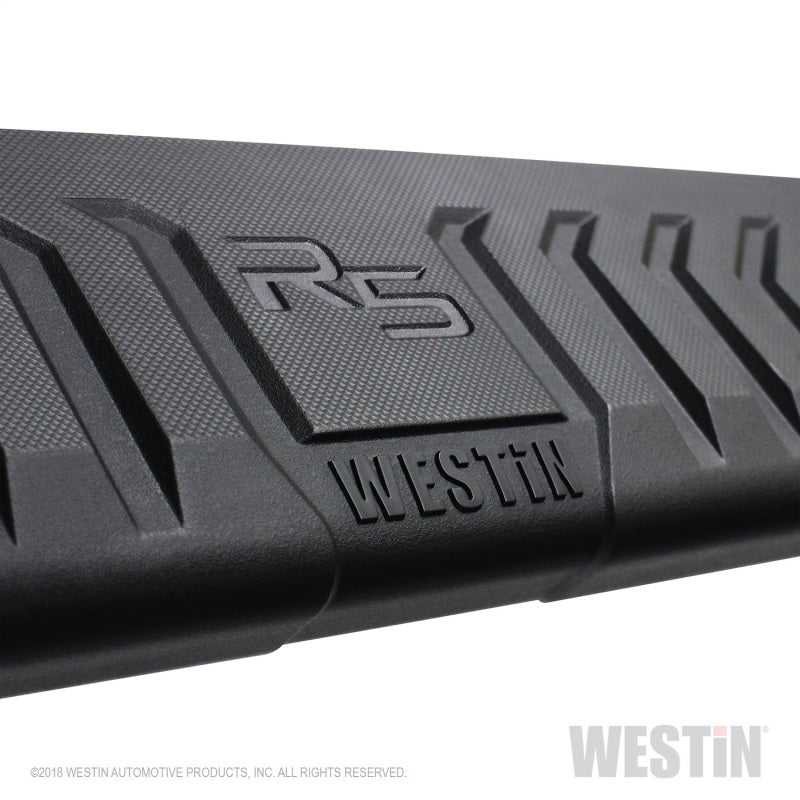 Westin 07+ Chevrolet Silverado 1500 CC 6.5ft Bed R5 M-Series W2W Nerf Step Bars - Polished SS