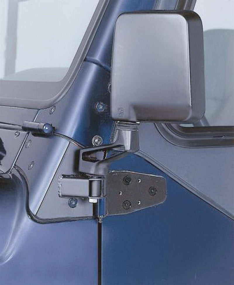 Rampage Jeep Wrangler(TJ) Mirror Relocation Brackets - Black
