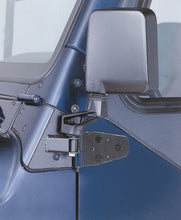 Load image into Gallery viewer, Rampage Jeep Wrangler(TJ) Mirror Relocation Brackets - Black