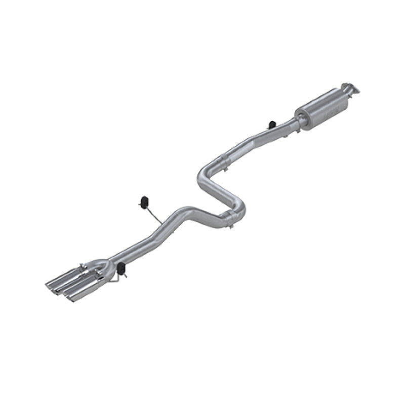 MBRP Ford Fiesta ST 1.6L EcoBoost 3in Dual Outlet Alum Cat Back