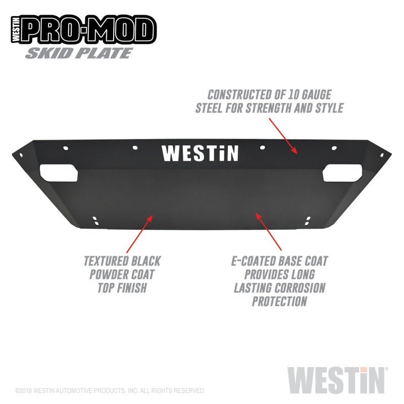 Westin Dodge Ram 1500 ( Excludes 1500 Classic & Rebel Models ) Pro-Mod Skid Plate