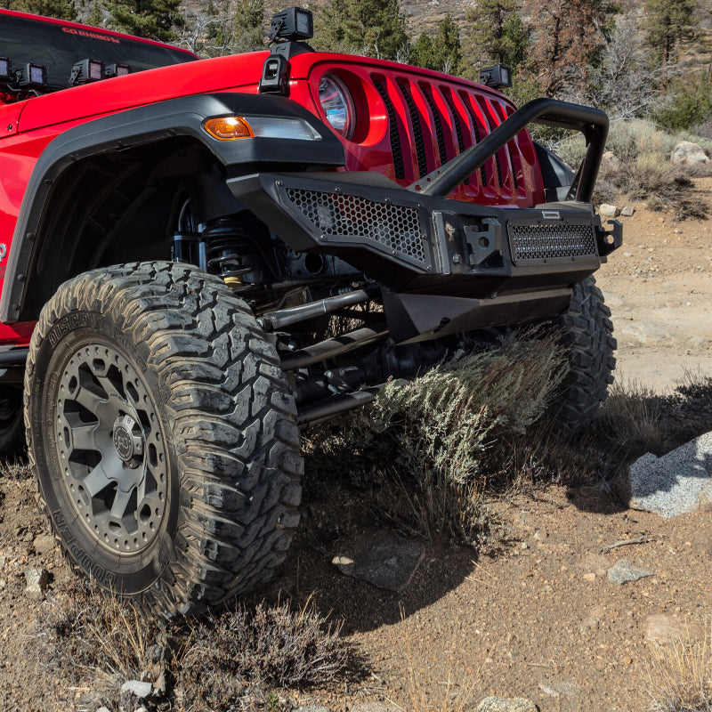 Go Rhino Jeep Wrangler JL/JLU Rockline Front Bumper Skid Plate