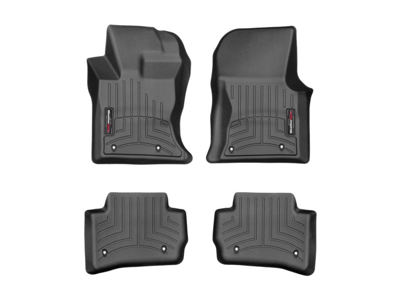 WeatherTech Jaguar F-Pace Front and Rear FloorLiner - Black