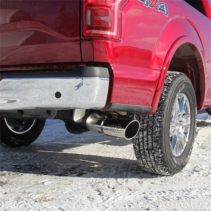 MBRP Ford F-150 2.7L / 3.5L EcoBoost 4in Cat Back Single Side T409 Exhaust System