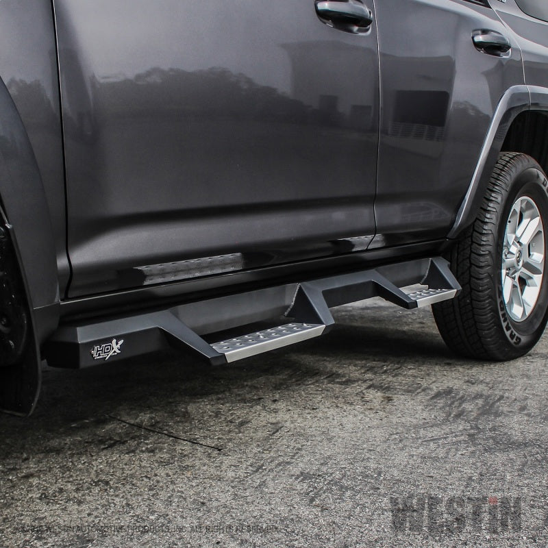 Westin 10+ Toyota 4Runner Trail Edition (Excl. Ltd) HDX Stainless Drop Nerf Step Bars - Tex. Blk