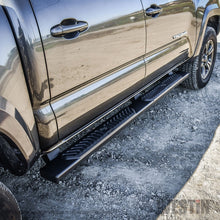 Load image into Gallery viewer, Westin 2005+ Toyota Tacoma Double Cab R5 Nerf Step Bars - Black