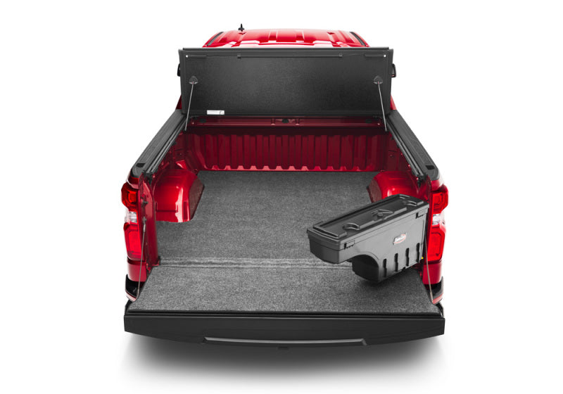 UnderCover Chevy Silverado 2500/3500 HD Passengers Side Swing Case - Black Smooth