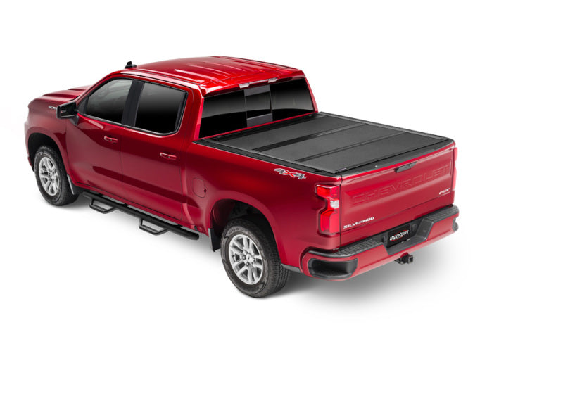 UnderCover Chevy Silverado 1500 5.8ft (w/ or w/o MPT) Armor Flex Bed Cover - Black Textured