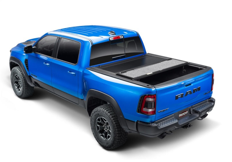 UnderCover Dodge Ram 1500/2500 (w/o Rambox) 6.4ft Ultra Flex Bed Cover - Matte Black Finish