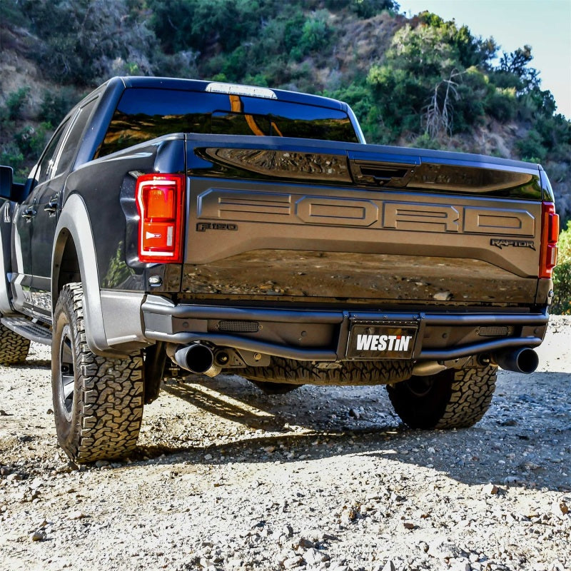 Westin 17+ Ford F-150 Raptor Outlaw Rear Bumper - Tex. Blk