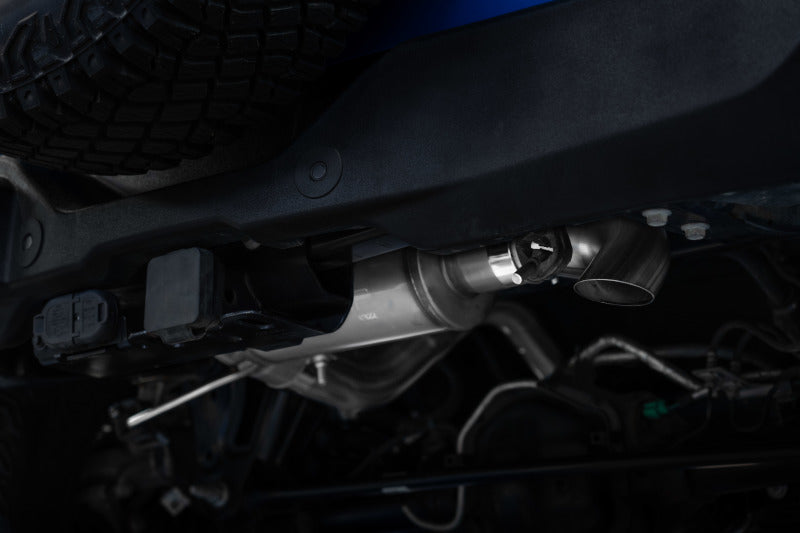 MBRP Ford Bronco 2.3L/2.7L Stainless Steel 3in Cat-Back, Single High Clearance Rear Exit