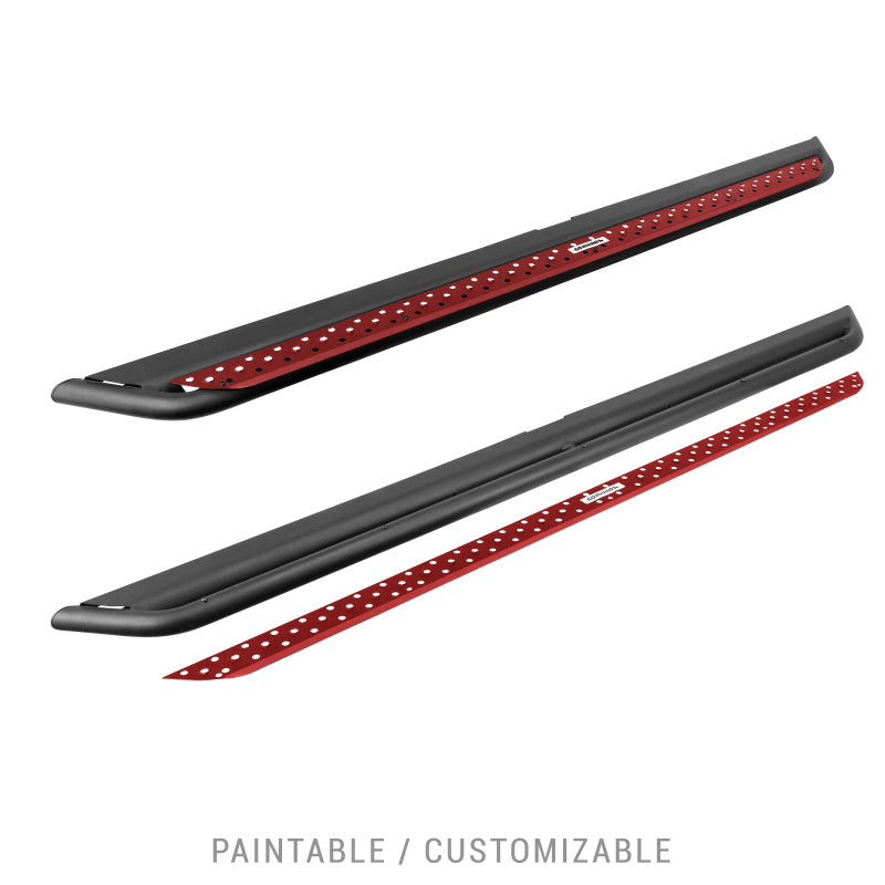 Go Rhino Ford Bronco 2DR Sport Utility Dominator Xtreme D6 Side Steps 57in long - Bars Only