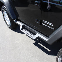 Load image into Gallery viewer, Westin/HDX 07-17 Jeep Wrangler 2Dr Drop Nerf Step Bars - Textured Black