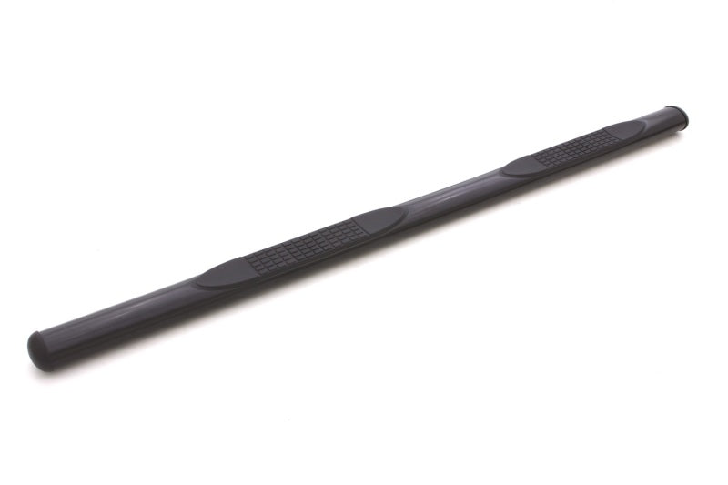 Lund Chevy Silverado 1500 Ext. Cab 4in. Oval Straight Steel Nerf Bars - Black