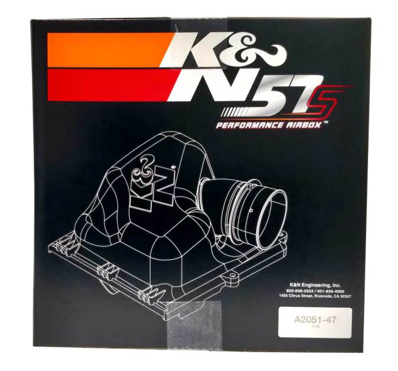 K&N Opel Astra H 2.0L F/l 57i Series Performance Intake Kit