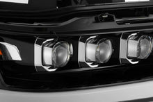 Load image into Gallery viewer, AlphaRex 19+ Ram 1500HD NOVA LED Proj Headlights Plank Style Gloss Blk w/Activ Lght/Seq Signal/DRL