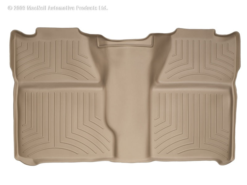 WeatherTech Chevrolet Silverado Crew Cab Rear FloorLiner - Tan