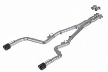 Load image into Gallery viewer, MBRP Charger 5.7L/6.2L/6.4L 3in Race Profile Cat-Back w/Dual Carbon Fiber Tips T304 SS Exhaust
