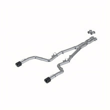 Load image into Gallery viewer, MBRP Charger 5.7L/6.2L/6.4L 3in Race Profile Cat-Back w/Dual Carbon Fiber Tips T304 SS Exhaust