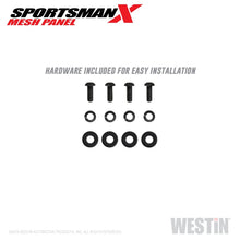 Load image into Gallery viewer, Westin 2005+ Chevrolet/Nissan/Toyota Sportsman X Mesh Panel (Textured Black)