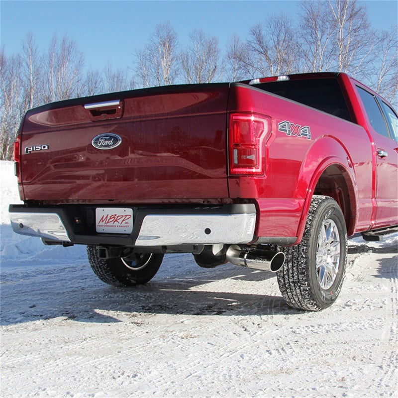 MBRP Ford F-150 2.7L / 3.5L EcoBoost 4in Cat Back Single Side T409 Exhaust System