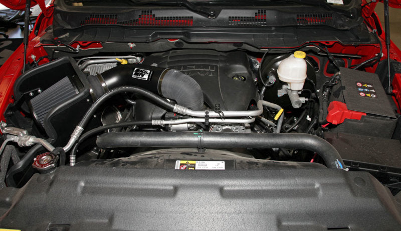 K&N Dodge Ram 1500 Pickup 5.7L V8 / Ram 1500 5.7L V8 Black Performance Intake Kit