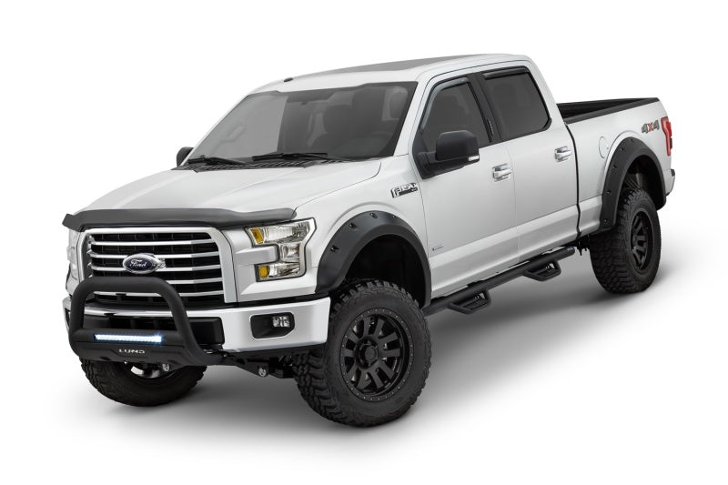 Lund Ford F-150 (Excl. Heritage) Bull Bar w/Light & Wiring - Black