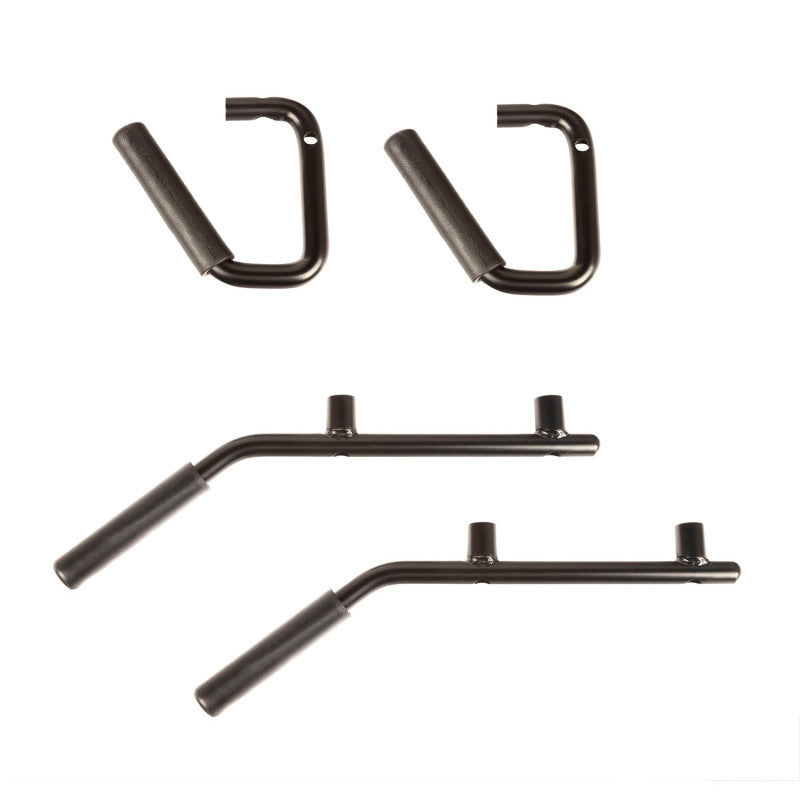 Rugged Ridge Steel Grab Handles F/R Kit Black Jeep Wrangler JK/JKU
