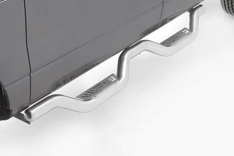 Lund Chevy Silverado 2500 Ext. Cab Latitude Nerf Bars - Polished