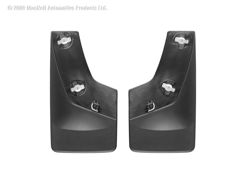 WeatherTech GMC Sierra No Drill Mudflaps - Black