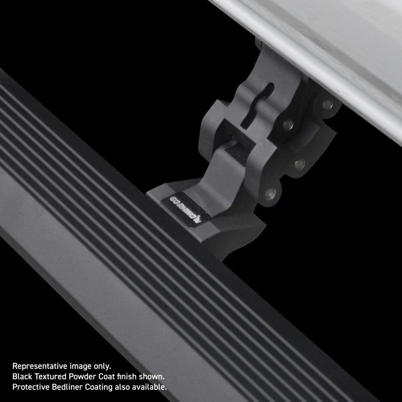 Go Rhino Jeep Gladiator 4dr E-BOARD E1 Electric Running Board Kit - Bedliner Coating