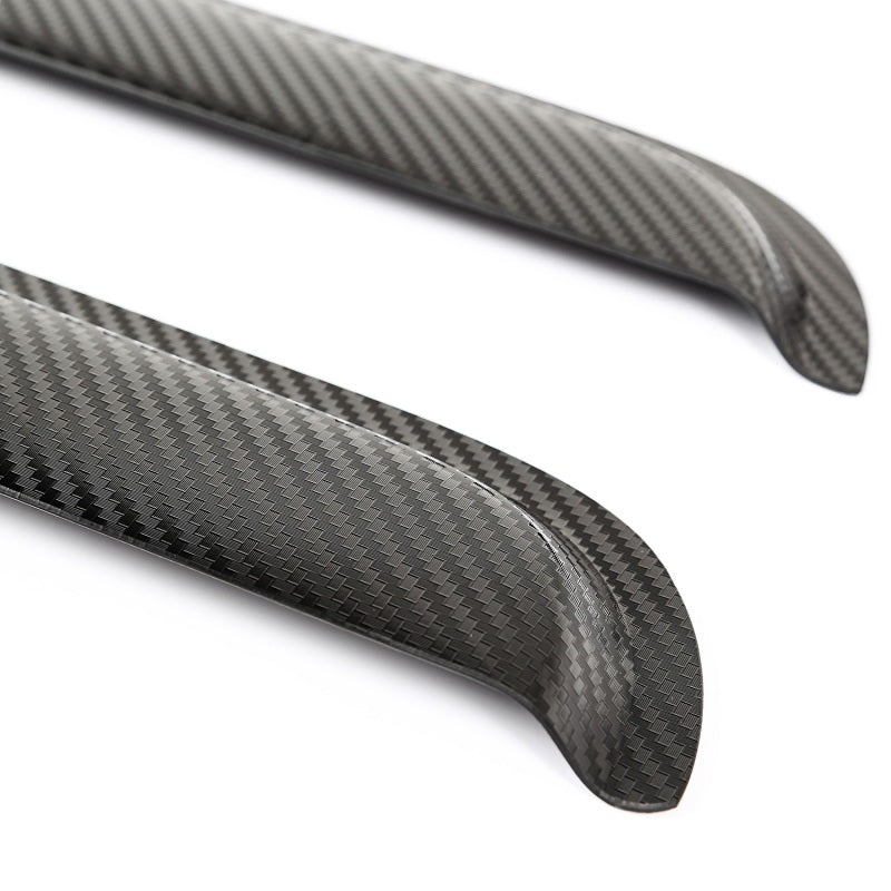 Rugged Ridge Window Visors Carbon Fiber 4Door Jeep Wrangler