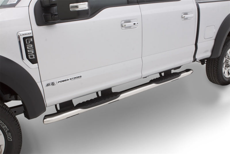 Lund Ford Ranger 5in. Oval Curved SS Nerf Bars - Polished