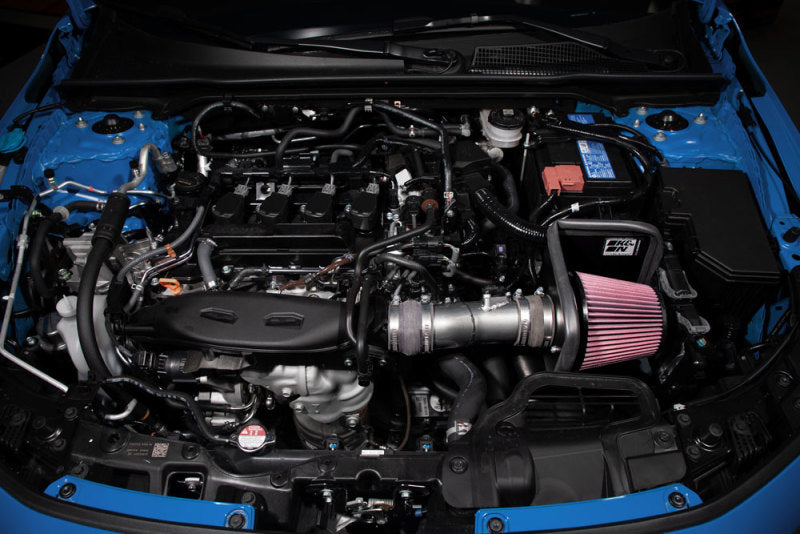 K&N Honda Civic 1.5L Turbo L4 Silver Typhoon Intake