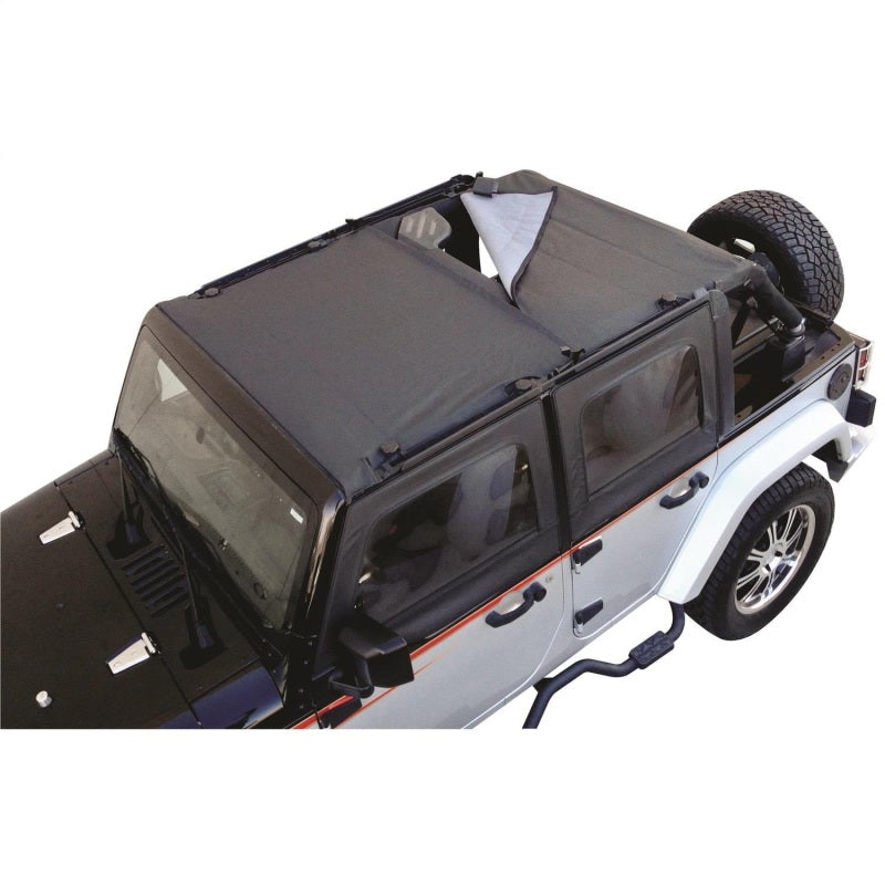 Rampage Jeep Wrangler(JK) Unlimited Combo Sun Brief/Safari Top - Black Diamond