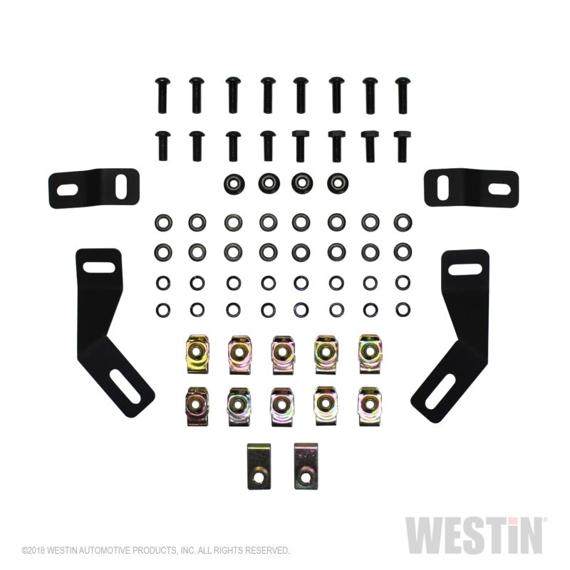 Westin 07+ Jeep Wrangler JK Inner Fenders - Rear - Textured Black
