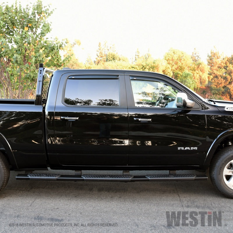 Westin 19+ Ram 1500 Crew Cab R5 M-Series Wheel-to-Wheel Nerf Step Bars - Black