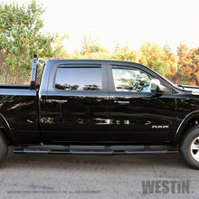 Load image into Gallery viewer, Westin 19+ Ram 1500 Crew Cab R5 M-Series Wheel-to-Wheel Nerf Step Bars - Black