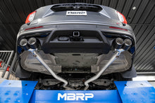 Load image into Gallery viewer, MBRP Ford Explorer ST 3.0L EcoBoost Dual Rear Exit Axle Back w/ Quad Tip AL Exhaust System