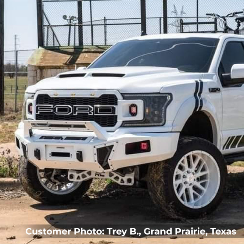 Go Rhino Ford F-150 BR6 Front Bumper Replacement - Tex. Black