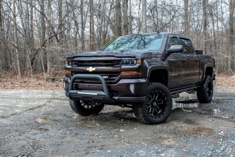 Lund Chevy Silverado 1500 Bull Bar w/Light & Wiring - Black