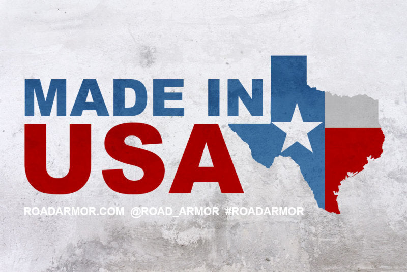 Road Armor Ford Raptor Made in USA logo.