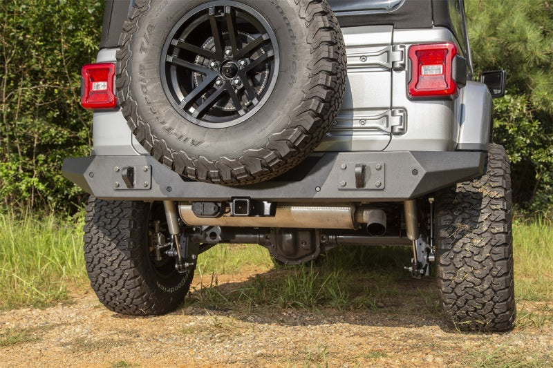 Rugged Ridge Spartan Rear Bumper Full Width Jeep Wrangler JL