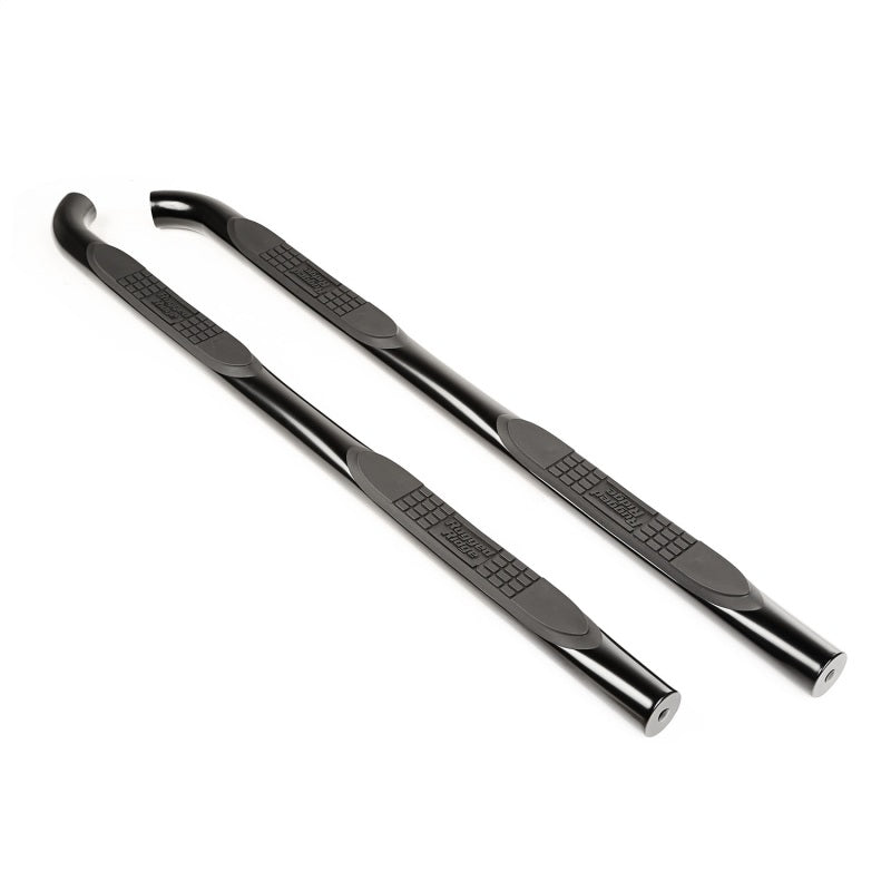 Rugged Ridge 3-In Round Side Steps Black Renegade BU