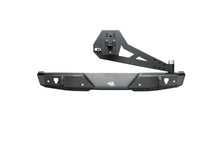 Load image into Gallery viewer, Rugged Ridge Jeep Wrangler (JL) Rubicon/Spt 2dr HD Rear Bumper w/Swing Out Tire Carrier - Blk