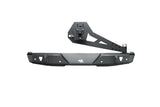 Rugged Ridge Jeep Wrangler (JL) Rubicon/Spt 2dr HD Rear Bumper w/Swing Out Tire Carrier - Blk