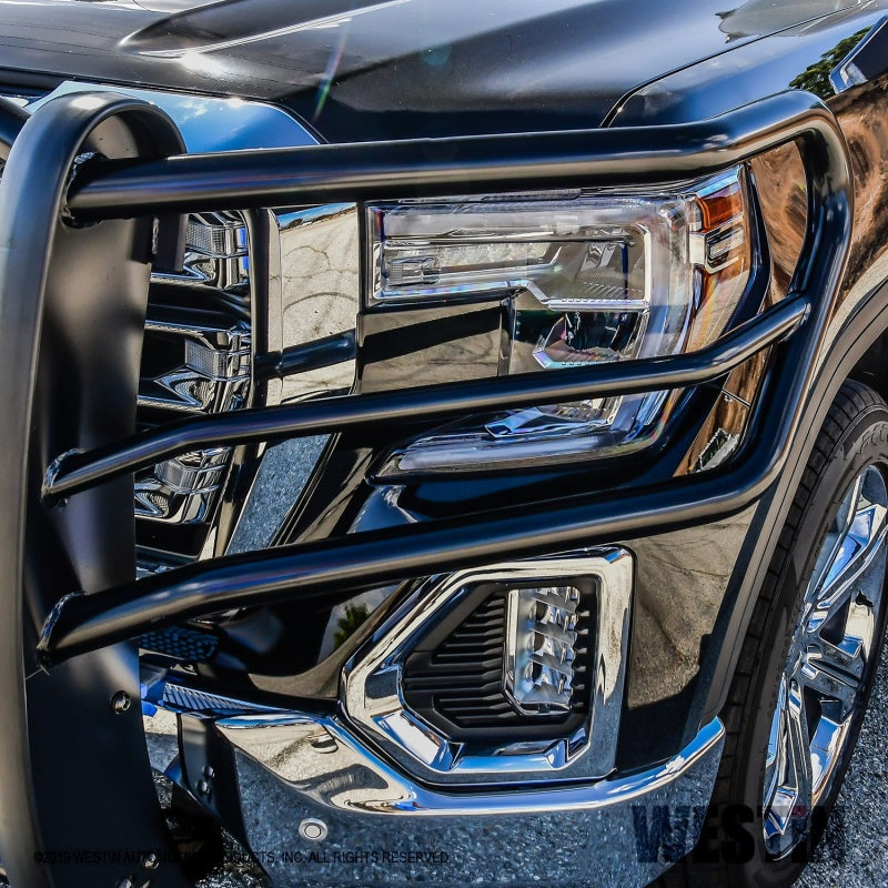 Westin 19+ GMC Sierra 1500 HDX Grille Guard - Black
