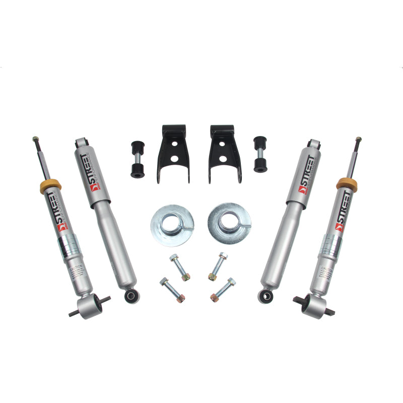 Belltech Ford F-150 +1in to -3in Front 2in Rear Lowering Kit